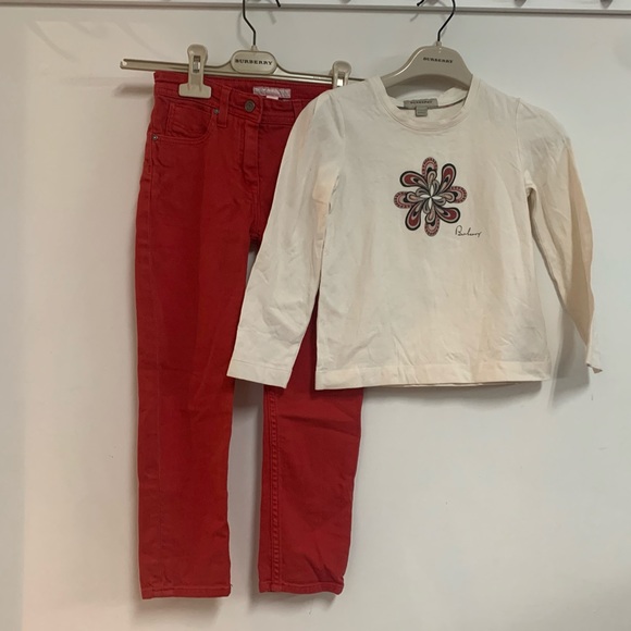 Burberry Kids Jeans with matching jersey - Picture 16 of 16
